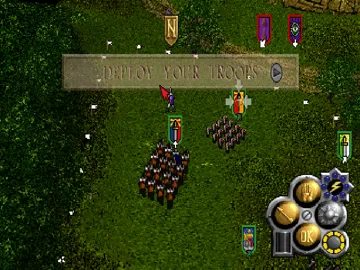 Warhammer - Dark Omen (US) screen shot game playing